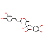 Butanedioic acid,2-[(3,4-dihydroxyphenyl)methyl]-3-[[(2E)-3-(3,4-dihydroxyphenyl)-1-oxo-2-propen-1-yl]oxy]-2-hydroxy-,(2R,3S)-