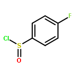 Benzenesulfinyl chloride, 4-fluoro-