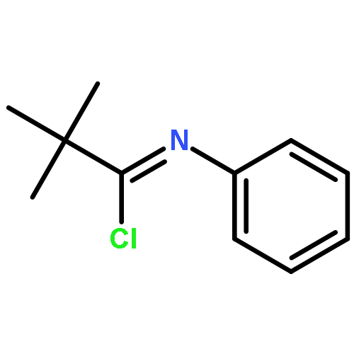 Propanimidoyl chloride, 2,2-dimethyl-N-phenyl-