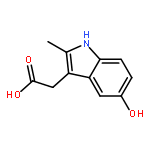 5-hydroxy-2-methyl-1H-Indole-3-acetic acid