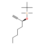 Silane, (1,1-dimethylethyl)[[(1S)-1-ethynylhexyl]oxy]dimethyl-