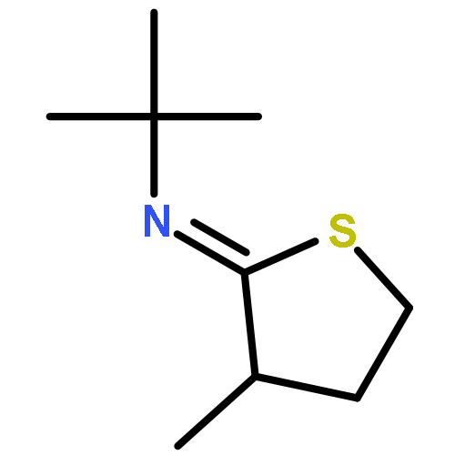 2-PROPANAMINE, N-(DIHYDRO-3-METHYL-2(3H)-THIENYLIDENE)-2-METHYL-