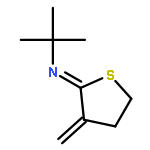 2-PROPANAMINE, N-(DIHYDRO-3-METHYLENE-2(3H)-THIENYLIDENE)-2-METHYL-