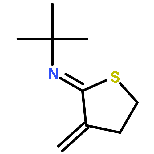 2-PROPANAMINE, N-(DIHYDRO-3-METHYLENE-2(3H)-THIENYLIDENE)-2-METHYL-