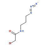 Acetamide, N-(3-azidopropyl)-2-bromo-