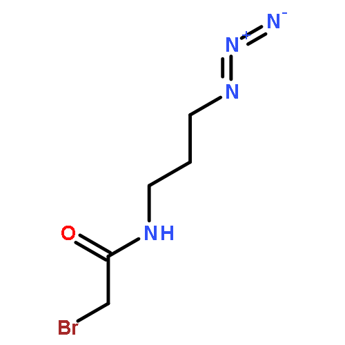 Acetamide, N-(3-azidopropyl)-2-bromo-