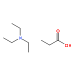 Propanoic acid, compd. with N,N-diethylethanamine (1:1)