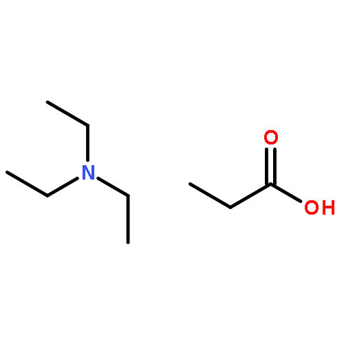 Propanoic acid, compd. with N,N-diethylethanamine (1:1)