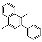 Naphthalene, 1,4-dimethyl-2-phenyl-