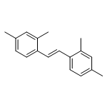 Benzene, 1,1'-(1E)-1,2-ethenediylbis[2,4-dimethyl-