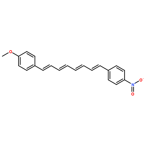 Benzene, 1-methoxy-4-[8-(4-nitrophenyl)-1,3,5,7-octatetraenyl]-