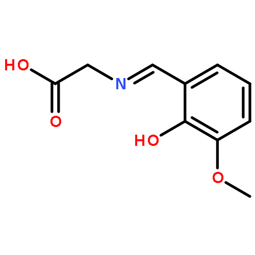 GLYCINE, N-[(2-HYDROXY-3-METHOXYPHENYL)METHYLENE]-