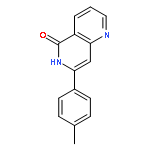 1,6-NAPHTHYRIDIN-5(6H)-ONE, 7-(4-METHYLPHENYL)-