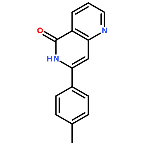 1,6-NAPHTHYRIDIN-5(6H)-ONE, 7-(4-METHYLPHENYL)-