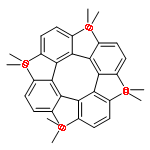 TETRAPHENYLENE, 1,4,5,8,9,12,13,16-OCTAMETHOXY-