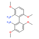 [1,1'-Biphenyl]-2,2'-diamine, 3,3',6,6'-tetramethoxy-