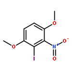 Benzene, 2-iodo-1,4-dimethoxy-3-nitro-