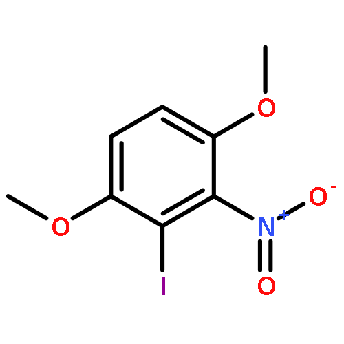 Benzene, 2-iodo-1,4-dimethoxy-3-nitro-