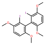 1,1'-Biphenyl, 2,2'-diiodo-3,3',6,6'-tetramethoxy-