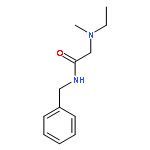 ACETAMIDE, 2-(ETHYLMETHYLAMINO)-N-(PHENYLMETHYL)-