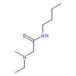 Acetamide, N-butyl-2-(ethylmethylamino)-