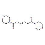 MORPHOLINE, 4,4'-[(3E)-1,6-DIOXO-3-HEXENE-1,6-DIYL]BIS-