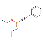 PHOSPHONOUS ACID, (PHENYLETHYNYL)-, DIETHYL ESTER