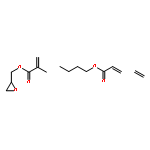 butyl prop-2-enoate; ethene; oxiran-2-ylmethyl 2-methylprop-2-enoate