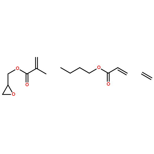 butyl prop-2-enoate; ethene; oxiran-2-ylmethyl 2-methylprop-2-enoate