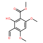 METHYL 3-FORMYL-2-HYDROXY-4,6-DIMETHOXYBENZOATE