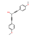 1,4-PENTADIYN-3-OL, 1,5-BIS(4-METHOXYPHENYL)-