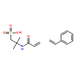 1-Propanesulfonic acid, 2-methyl-2-((1-oxo-2-propenyl)amino)-, polymer with ethenylbenzene