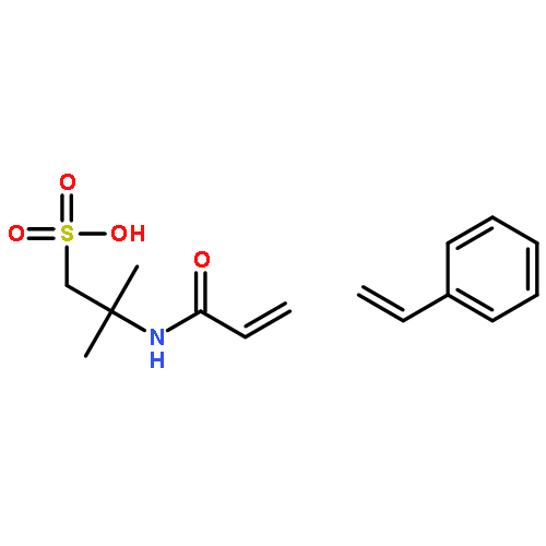 1-Propanesulfonic acid, 2-methyl-2-((1-oxo-2-propenyl)amino)-, polymer with ethenylbenzene