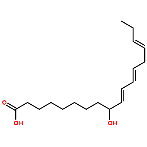 10,12,15-Octadecatrienoic acid, 9-hydroxy-, (E,Z,Z)-