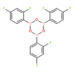 Boroxin, tris(2,4-difluorophenyl)-