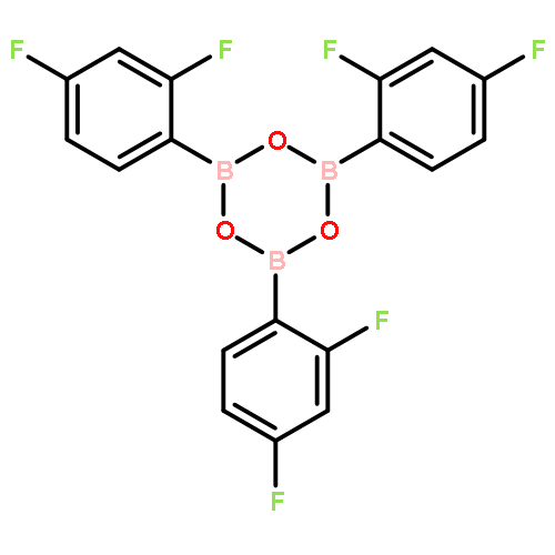 Boroxin, tris(2,4-difluorophenyl)-