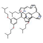 21H,23H-Porphine, 5,15-bis[3,5-bis(3-methylbutoxy)phenyl]-