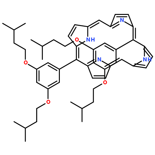 21H,23H-Porphine, 5,15-bis[3,5-bis(3-methylbutoxy)phenyl]-