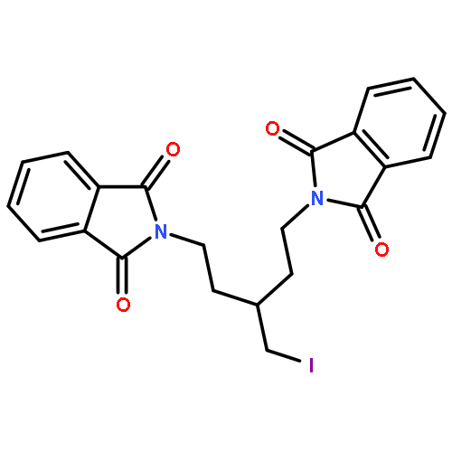 1H-ISOINDOLE-1,3(2H)-DIONE, 2,2'-[3-(IODOMETHYL)-1,5-PENTANEDIYL]BIS-