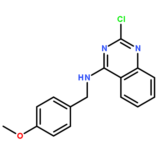 4-QUINAZOLINAMINE, 2-CHLORO-N-[(4-METHOXYPHENYL)METHYL]-