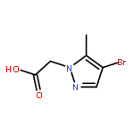 2-(4-Bromo-5-methyl-1H-pyrazol-1-yl)acetic acid