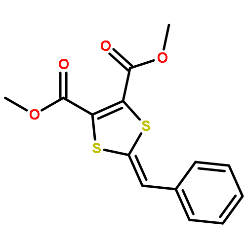 1,3-DITHIOLE-4,5-DICARBOXYLIC ACID, 2-(PHENYLMETHYLENE)-, DIMETHYL ESTER