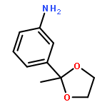 Benzenamine,3-(2-methyl-1,3-dioxolan-2-yl)-