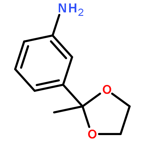 Benzenamine,3-(2-methyl-1,3-dioxolan-2-yl)-