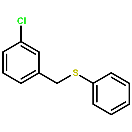 Benzene, 1-chloro-3-[(phenylthio)methyl]-