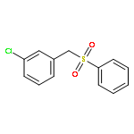 1-chloro-3-[(phenylsulfonyl)methyl]benzene