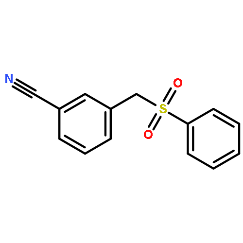 3-[(phenylsulfonyl)methyl]benzonitrile