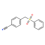 Benzonitrile, 4-[(phenylsulfonyl)methyl]-