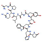 Luteinizinghormone-releasing factor (swine), 6-D-alanine-