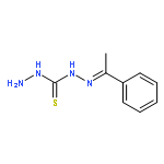 Carbonothioic dihydrazide, (1-phenylethylidene)-